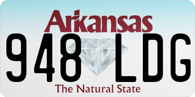 AR license plate 948LDG