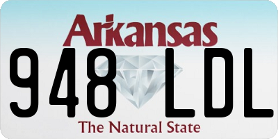 AR license plate 948LDL