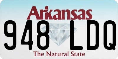 AR license plate 948LDQ