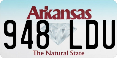 AR license plate 948LDU