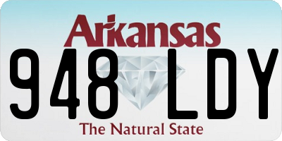 AR license plate 948LDY
