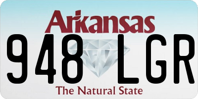 AR license plate 948LGR