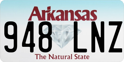 AR license plate 948LNZ