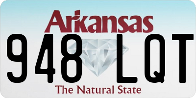 AR license plate 948LQT