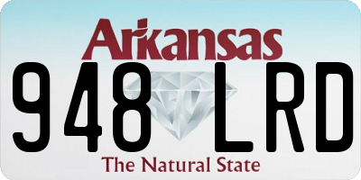 AR license plate 948LRD