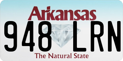 AR license plate 948LRN