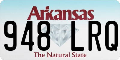 AR license plate 948LRQ