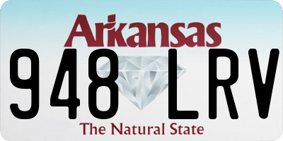 AR license plate 948LRV