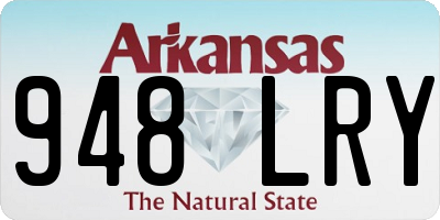 AR license plate 948LRY