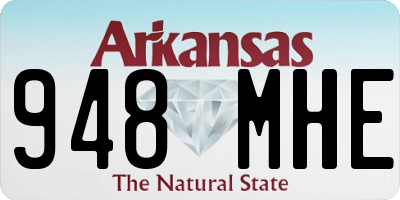 AR license plate 948MHE