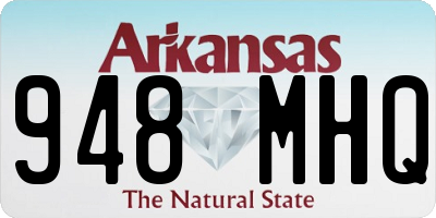 AR license plate 948MHQ