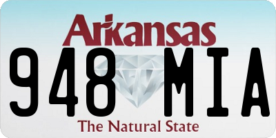 AR license plate 948MIA