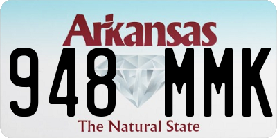 AR license plate 948MMK