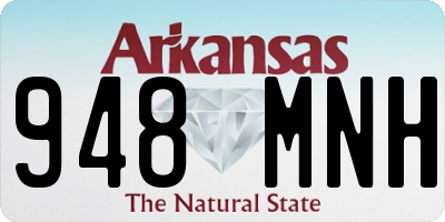 AR license plate 948MNH