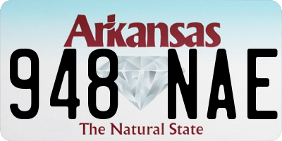 AR license plate 948NAE