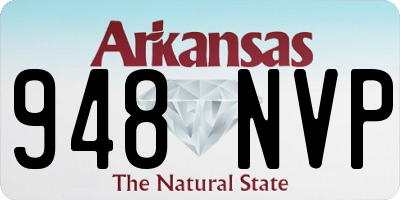 AR license plate 948NVP