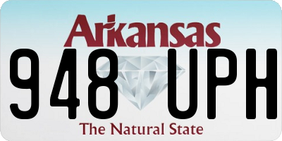 AR license plate 948UPH