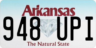 AR license plate 948UPI