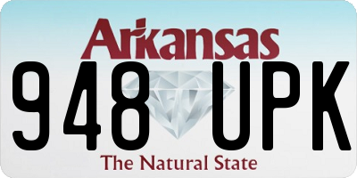 AR license plate 948UPK