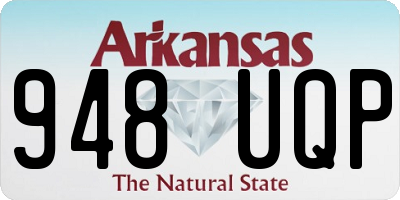 AR license plate 948UQP