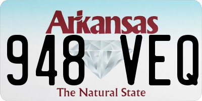 AR license plate 948VEQ