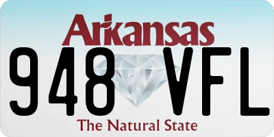 AR license plate 948VFL