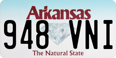 AR license plate 948VNI