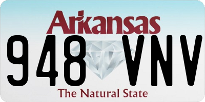 AR license plate 948VNV
