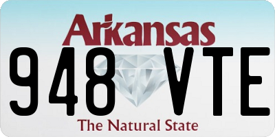 AR license plate 948VTE
