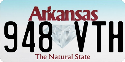 AR license plate 948VTH