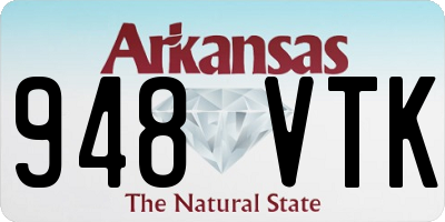 AR license plate 948VTK