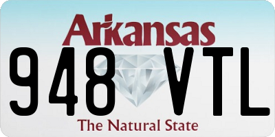 AR license plate 948VTL