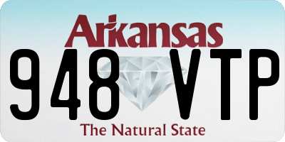 AR license plate 948VTP