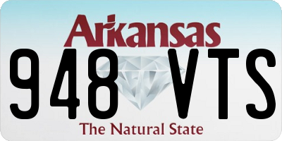 AR license plate 948VTS