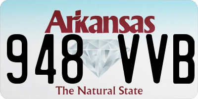 AR license plate 948VVB