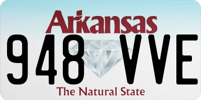 AR license plate 948VVE