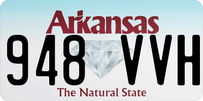 AR license plate 948VVH