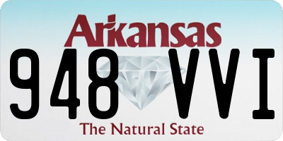 AR license plate 948VVI