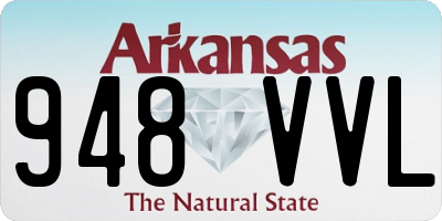 AR license plate 948VVL