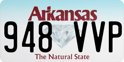 AR license plate 948VVP