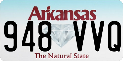 AR license plate 948VVQ