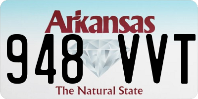 AR license plate 948VVT