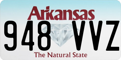 AR license plate 948VVZ