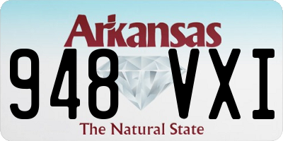 AR license plate 948VXI