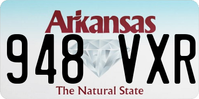 AR license plate 948VXR