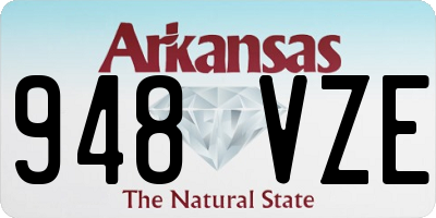 AR license plate 948VZE