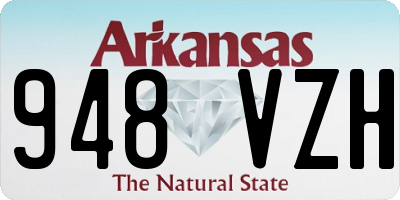 AR license plate 948VZH