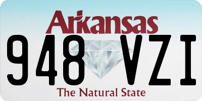 AR license plate 948VZI