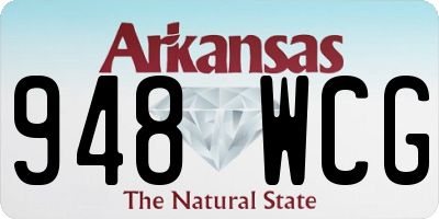 AR license plate 948WCG