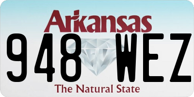AR license plate 948WEZ